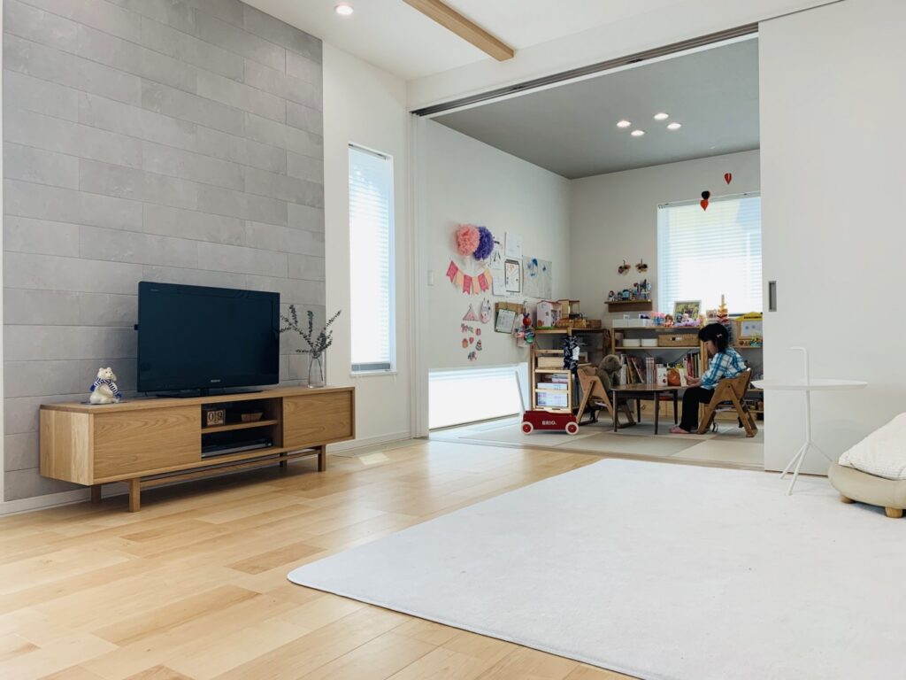 リビングと子供部屋