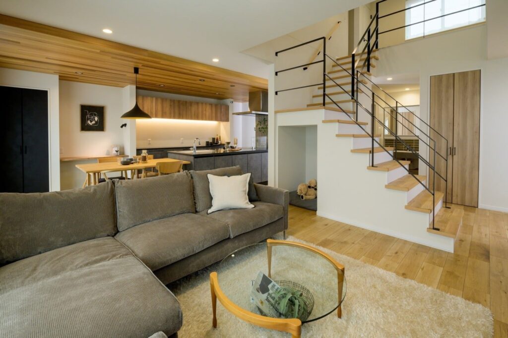 東大野常設展示場のリビング