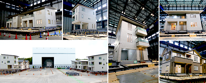 実大耐震実験の様子