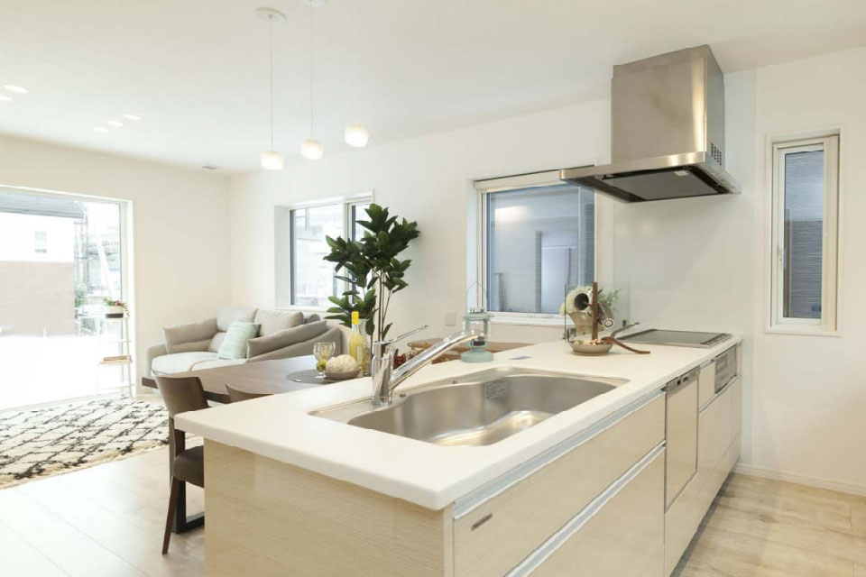 ナチュラルスタイルのリビングダイニング